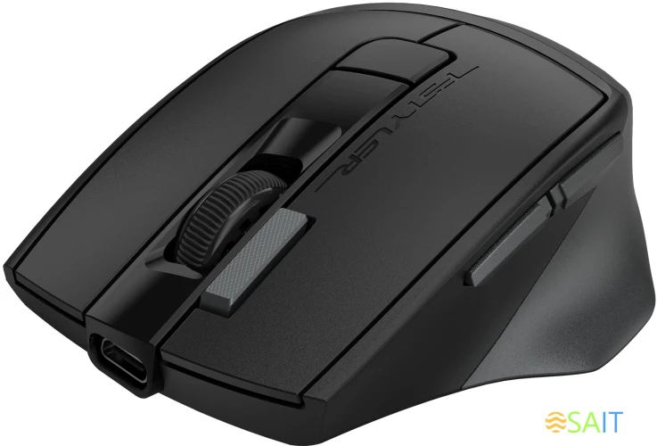 Мышь A4Tech Fstyler FB45CS Air2 серый оптическая 2000dpi silent беспров. BT/Radio USB 7but (FB45CS AIR2 USB ( STONE GREY ))