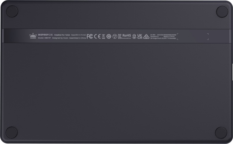 Графический планшет Huion Inspiroy H641P USB Type-C черный