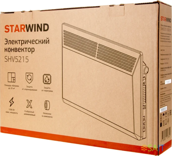 Конвектор Starwind SHV5215 1500Вт белый