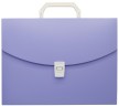 Портфель Бюрократ Pastel PASTPP01VIO 1 отдел. A4 пластик 0.7мм фиолетовый