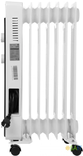 Радиатор масляный Royal Clima PARMA ROR-PR7-1500M 1500Вт белый/черный