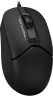 Мышь A4Tech Fstyler FM12ST черный оптическая 1200dpi silent USB для ноутбука 2but (FM12ST BLACK)