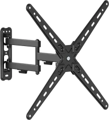 Кронштейн для телевизора Ultramounts UM958 черный 13"-55" макс.25кг настенный поворот и наклон