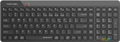 Клавиатура A4Tech Fstyler FBK23 AS черный USB беспроводная BT/Radio (FBK23 AS)