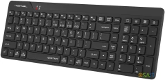 Клавиатура A4Tech Fstyler FBK23 AS черный USB беспроводная BT/Radio (FBK23 AS)