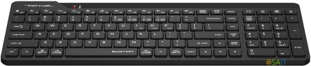 Клавиатура A4Tech Fstyler FBK23 AS черный USB беспроводная BT/Radio (FBK23 AS)