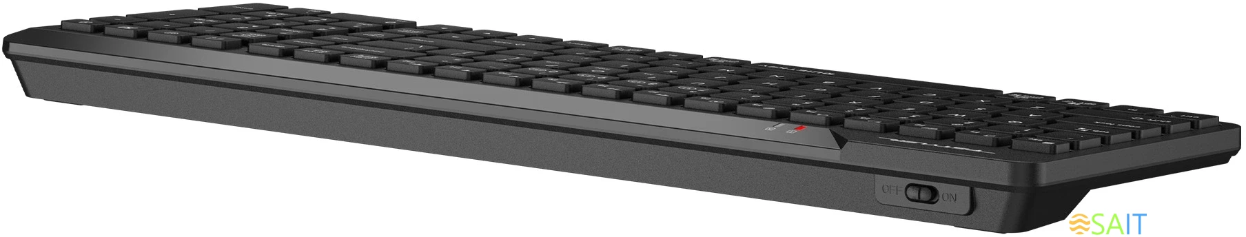 Клавиатура A4Tech Fstyler FBK23 AS черный USB беспроводная BT/Radio (FBK23 AS)