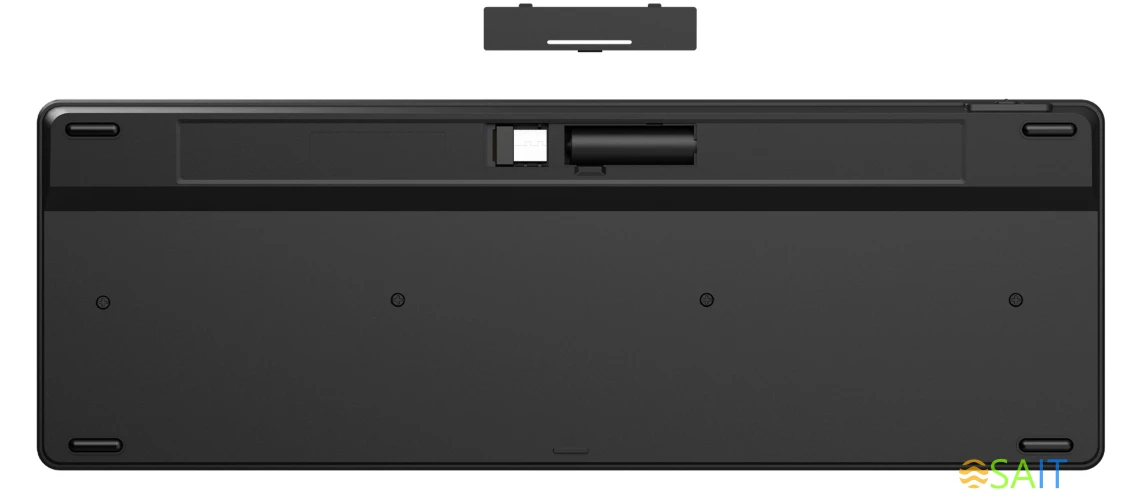 Клавиатура A4Tech Fstyler FBK23 AS черный USB беспроводная BT/Radio (FBK23 AS)