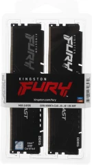 Память DDR5 2x32GB 5600MHz Kingston KF556C40BBK2-64 Fury Beast RTL Gaming PC5-44800 CL40 DIMM 288-pin 1.25В dual rank с радиатором Ret