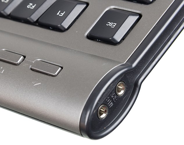 Клавиатура A4Tech KLS-7MUU серебристый/черный USB slim Multimedia (KLS-7MUU USB)