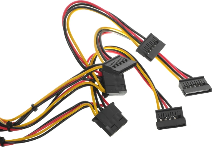 Блок питания KingPrice ATX 650W KPPSU650 (20+4pin) 120mm fan 4xSATA