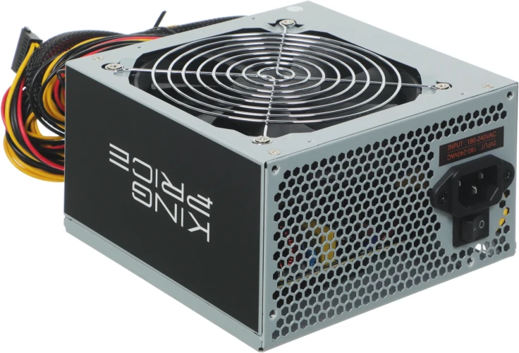 Блок питания KingPrice ATX 650W KPPSU650 (20+4pin) 120mm fan 4xSATA