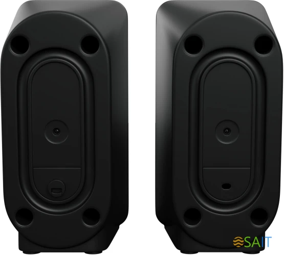 Колонки Оклик OK-122 2.0 черный 6Вт