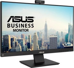 Монитор Asus 23.8" Business BE24EQK черный IPS LED 4ms 16:9 HDMI M/M Cam матовая 300cd 178гр/178гр 1920x1080 76Hz VGA DP FHD 4.6кг
