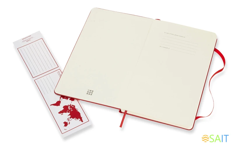 Блокнот Moleskine CLASSIC QP066F2 Large 130х210мм 240стр. пунктир твердая обложка красный