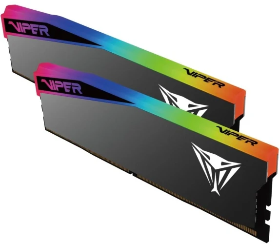 Память DDR5 2x32GB 6000MHz Patriot VEUR564G6028K Viper Elite 5 Ultra RGB RTL Gaming PC5-48000 CL28 DIMM 288-pin 1.4В kit single rank с радиатором Ret