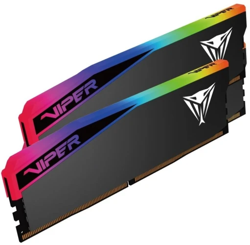 Память DDR5 2x32GB 6000MHz Patriot VEUR564G6028K Viper Elite 5 Ultra RGB RTL Gaming PC5-48000 CL28 DIMM 288-pin 1.4В kit single rank с радиатором Ret
