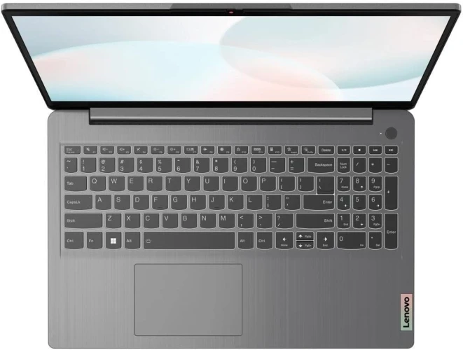 Ноутбук Lenovo IdeaPad 3 15IAU7 Core i3 1215U 8Gb SSD256Gb Intel UHD Graphics 15.6" TN FHD (1920x1080) noOS grey WiFi BT Cam (_82RK013WRK)