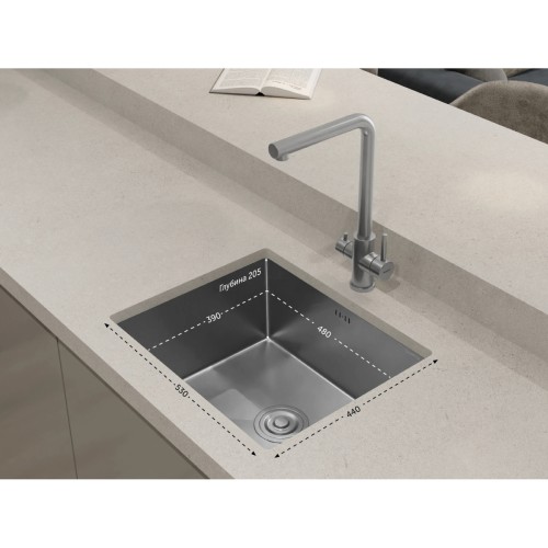 Кухонная мойка GRANFEST GranFest METAL 5344 inox