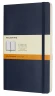Блокнот Moleskine CLASSIC SOFT QP616B20 Large 130х210мм 192стр. линейка мягкая обложка синий сапфир
