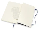 Блокнот Moleskine CLASSIC SOFT QP616B20 Large 130х210мм 192стр. линейка мягкая обложка синий сапфир