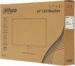 Монитор Dahua 23.8" DHI-LM24-A201Y черный IPS LED 14ms 16:9 HDMI матовая 1200:1 250cd 178гр/178гр 1920x1080 75Hz VGA FHD 2.79кг