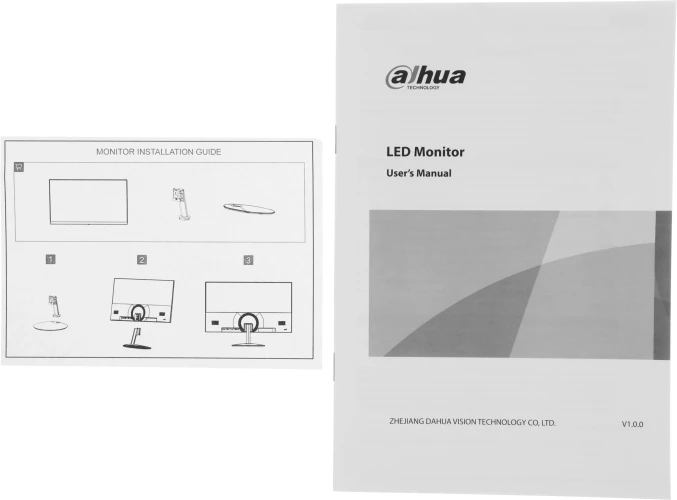 Монитор Dahua 23.8" DHI-LM24-A201Y черный IPS LED 14ms 16:9 HDMI матовая 1200:1 250cd 178гр/178гр 1920x1080 75Hz VGA FHD 2.79кг