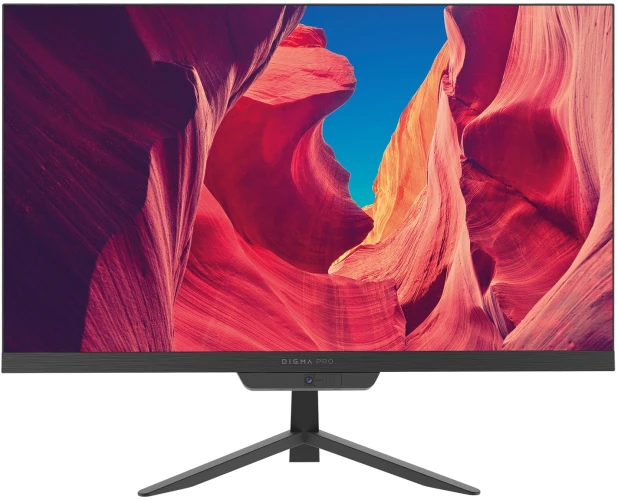 Моноблок Digma Pro Base 23.8" Full HD i3 12100 (3.3) 8Gb SSD512Gb UHDG 730 CR Windows 11 Pro GbitEth WiFi BT 90W клавиатура мышь Cam черный 1920x1080