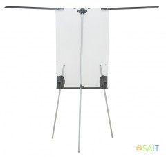 Флипчарт Cactus CS-FCT-M67x105 магнитно-маркерная меламиновая 67x105см на треноге