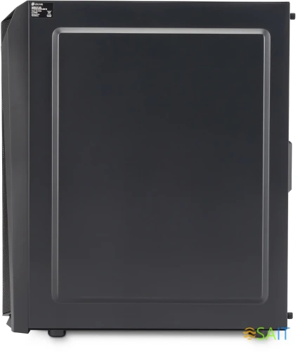 Корпус Оклик OCC-MD302 черный без БП ATX 6x120mm 2xUSB2.0 1xUSB3.0 audio bott PSU