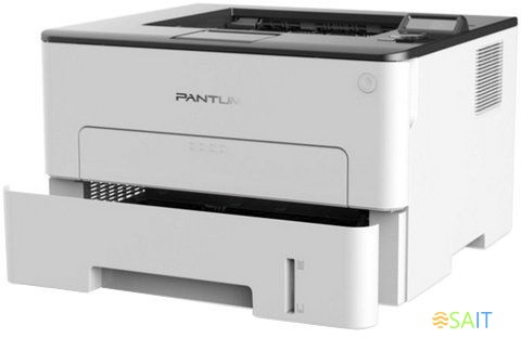 Принтер лазерный Pantum P3300DN A4 Duplex Net белый