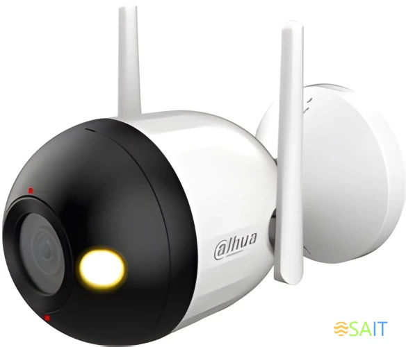 Камера видеонаблюдения IP Dahua DH-IPC-F4CP-PV-0280B Wi-Fi 2.8-2.8мм цв. корп.:белый/черный