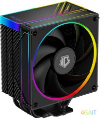 Устройство охлаждения(кулер) ID-Cooling Frozn A410 ARGB Soc-AM5/AM4/1200/1700/1851 черный 4-pin 29.9dB Al+Cu 230W 730gr Ret (FROZN A410 ARGB)