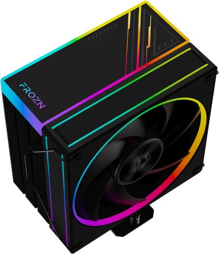 Устройство охлаждения(кулер) ID-Cooling Frozn A410 ARGB Soc-AM5/AM4/1200/1700/1851 черный 4-pin 29.9dB Al+Cu 230W 730gr Ret (FROZN A410 ARGB)