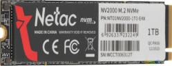Накопитель SSD Netac PCIe 3.0 x4 1TB NT01NV2000-1T0-E4X NV2000 M.2 2280