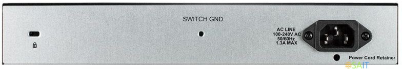 Коммутатор D-Link DGS-1210-10P/ME/A1A 8x1Гбит/с 2SFP 8PoE управляемый