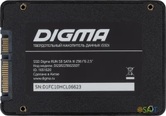 Накопитель SSD Digma SATA-III 256GB DGSR2256GS93T Run S9 2.5"