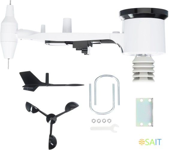 Погодная станция Levenhuk LP240 серебристый/черный