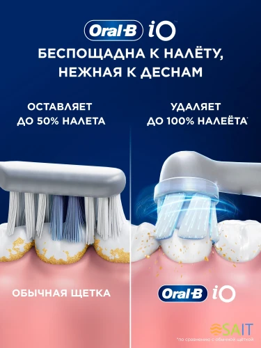 Зубная щетка электрическая Oral-B IO_S3_BLUSH PINK розовый