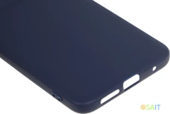 Чехол (клип-кейс) DF для Xiaomi Poco M4 Pro poCase-03 синий (POCASE-03 (BLUE))