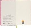 Блокнот Moleskine LIMITED EDITION YEAR OF THE RABBIT LECNYRABBITQP060A Large 130х210мм обложка текстиль 176стр. линейка розовый