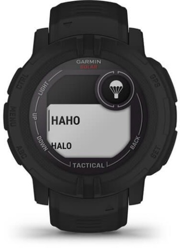Смарт-часы Garmin Instinct 2 Solar 45мм 0.9" AMOLED корп.черный силикон рем.черный (010-02627-03)