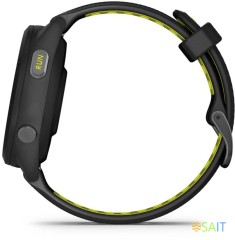 Смарт-часы Garmin Forerunner 265S 27.5мм 1.1" AMOLED корп.черный силикон рем.черный/желтый (010-02810-13)
