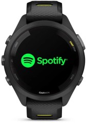 Смарт-часы Garmin Forerunner 265S 27.5мм 1.1" AMOLED корп.черный силикон рем.черный/желтый (010-02810-13)