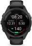 Смарт-часы Garmin Forerunner 265S 27.5мм 1.1" AMOLED корп.черный силикон рем.черный/желтый (010-02810-13)