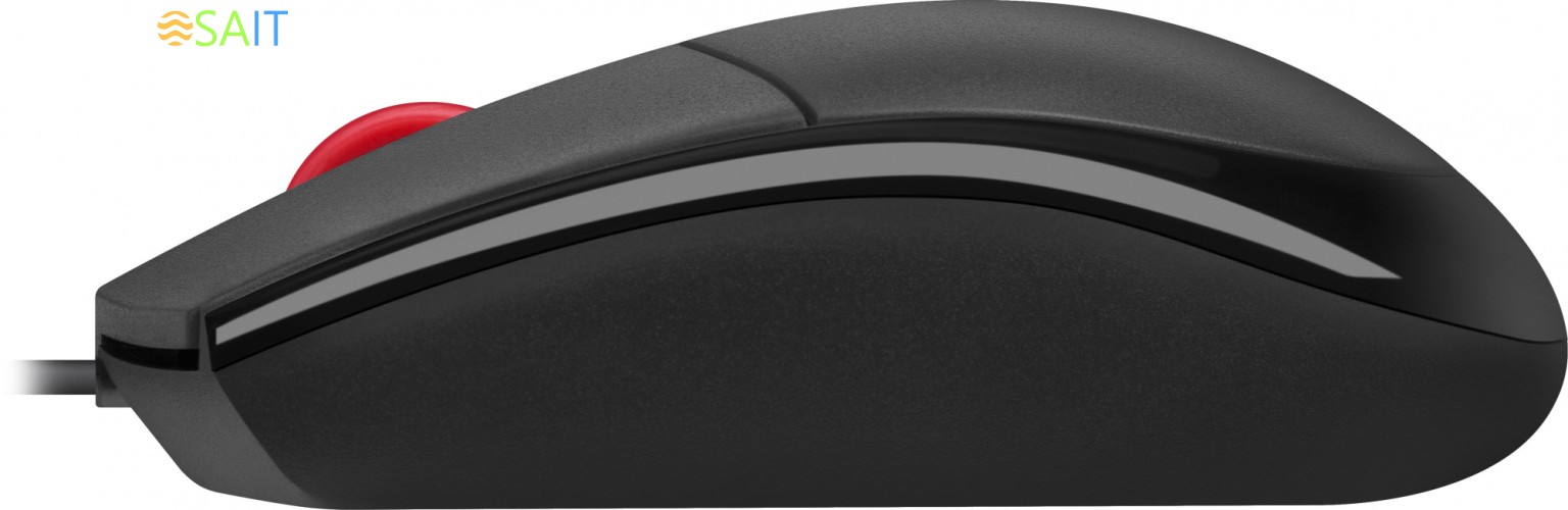 Мышь Defender Delta MM-523 черный оптическая 1000dpi USB для ноутбука 2but (52523)