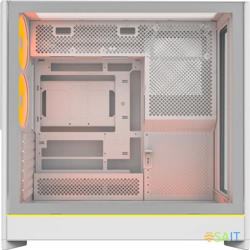 Корпус Montech HS01 Pro белый без БП ATX 6x120mm 2x140mm 2xUSB3.0 audio