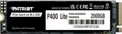 Накопитель SSD Patriot PCIe 4.0 x4 2TB P400LP2KGM28H P400 Lite M.2 2280