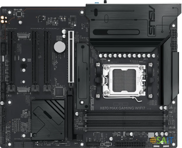 Материнская плата Asus X870 MAX GAMING WIFI7 SocketAM5 AMD X870 ATX AC`97 8ch(7.1) 2.5Gg RAID+HDMI