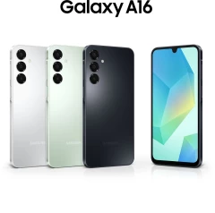 Смартфон Samsung SM-A165F Galaxy A16 256Gb 8Gb черный моноблок 3G 4G 2Sim 6.7" 1080x2340 Android 14 50Mpix 802.11 a/b/g/n/ac NFC GPS GSM900/1800 GSM1900 A-GPS microSD max1024Gb